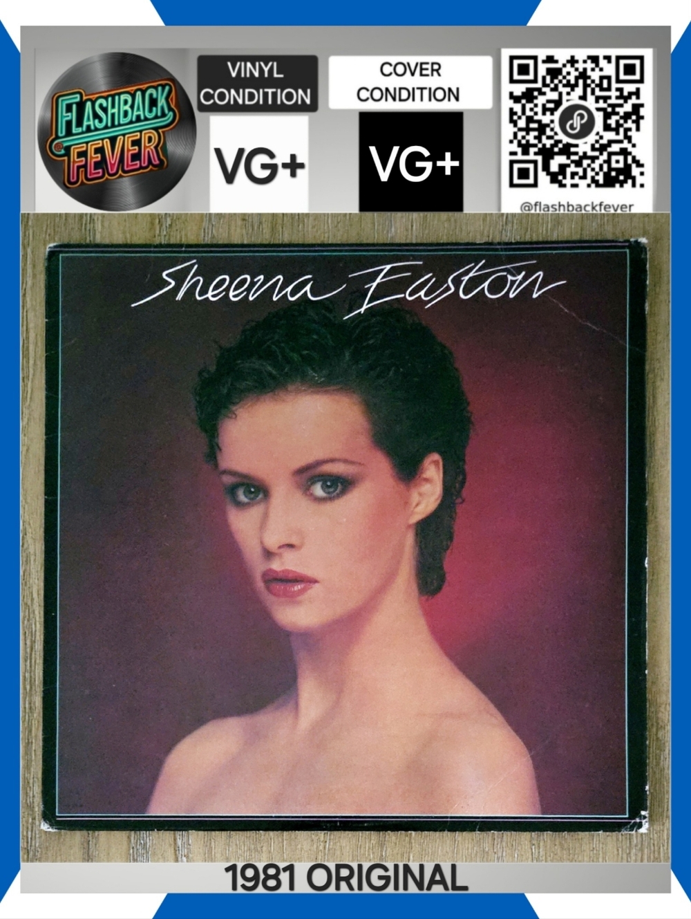 SHEENA EASTON•Sheena Easton•1981 US (#ST-17049)•Winchester Pressing